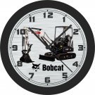 Bobcat E10 Compact Excavator Wall Clock-Free US Ship