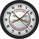 United States Army Calvary Seal Wall Clock-Free US Ship
