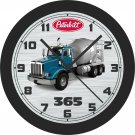 Peterbilt 365 Mixer Truck Wall Clock-Add Your Business Name Free!