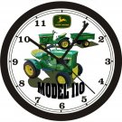 JOHN DEERE MODEL 110 LAWN TRACTOR WALL CLOCK-FREE USA SHIP-Cub Cadet