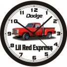 1979 DODGE LIL RED EXPRESS TRUCK WALL CLOCK-FREE USA SHIP!