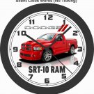 2004 DODGE SRT-10 RAM PICKUP TRUCK WALL CLOCK-FORD, CHEVROLET, F150, GMC