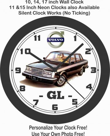 VOLVO GL WALL CLOCK-BMW, VW, TRIUMPH, MERCEDES, FORD