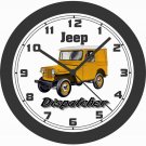Jeep DJ-3A Dispatcher Wall Clock-Free USA Ship-Willys