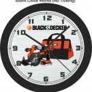 Black & Decker Tools Wall Clock-Free US Ship-Choose 1 of 2