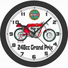 1958 BENELLI 248cc GRAND PRIX MOTORCYCLE  WALL CLOCK-FREE USA SHIP