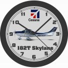 CESSNA 182T SKYLANE AIRPLANE WALL CLOCK-PIPER CUB