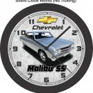 1965 Chevrolet Malibu SS Wall Clock-Free US Ship, Chevelle, Camaro, Ford