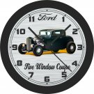 1932 Ford Five Window Coupe Wall Clock-Free US Ship