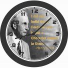 HENRY FORD "Ford Motor" WALL CLOCK-FREE US SHIP, MUSTANG, F150, CHEVROLET, DODGE