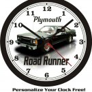 1980 PLYMOUTH VOLARE ROAD RUNNER WALL CLOCK-FREE USA SHIP!