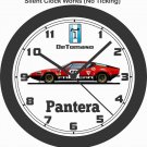 1972 DeTOMASO FORD PANTERA 24 HOURS OF LEMANS RACE CAR WALL CLOCK-FERRARI