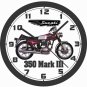 DUCATI 350 MARK III MOTORCYCLE WALL CLOCK-FREE USA SHIP!
