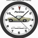 1964 PONTIAC GTO WALL CLOCK-CHEVROLET, FORD, BUICK, OLDSMOBILE