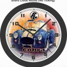 FORD A/C COBRA 427 WALL CLOCK-FREE USA SHIP-PORSCHE, CORVETTE, MUSTANG