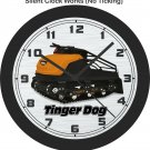 Tinger Dog Wall Clock-Free US Ship