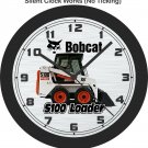 Bobcat S100 Loader Wall Clock-Free US Ship