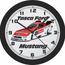 Tasca Ford Funny Car Mustang Wall Clock-Free US Ship, NHRA, Drag Racing