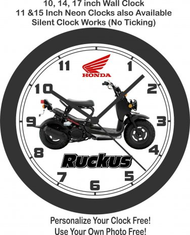 2020 Honda Ruckus Motorcycle Wall Clock-Free US Ship
