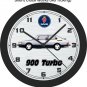 Saab 900 Turbo Wall Clock-Free US Ship-Choose 1 of 2