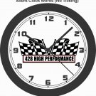 Ford 428 High Performance Flags Wall Clock-Free USA Ship