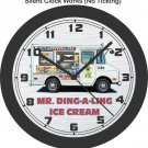 Mr. Ding-A-Ling Ice Cream Truck Wall Clock-Free US Ship-Mister Softee