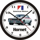 1973 AMC HORNET BIG 10, 14 or 17 INCH WALL CLOCK-FREE US SHIP