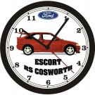 FORD ESCORT RS COSWORTH WALL CLOCK-FREE USA SHIP!
