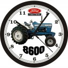 FORD 8600 TRACTOR WALL CLOCK-FREE USA SHIP-John Deere,Farmall, Case