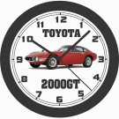 1968 TOYOTA 2000GT BIG 10,14,17 INCH WALL CLOCK-FREE USA SHIP