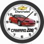 1993 CHEVROLET CAMARO Z28 WALL CLOCK-MUSTANG, FIREBIRD, GTO, CHALLENGER