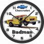 1955 CHEVROLET FUNNY CAR" BADMAN" WALL CLOCK-FREE USA SHIP!