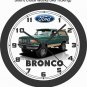 1988 FORD BRONCO EDDIE BAUER EDITION WALL CLOCK-BLAZER, EXPLORER, TAHOE