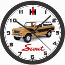 INTERNATIONAL SCOUT RALLYE WALL CLOCK-Free USA Ship