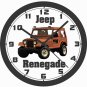 1985-1986 JEEP RENEGADE WALL CLOCK-DODGE, FORD CHEVROLET
