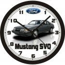 1986 FORD MUSTANG SVO WALL CLOCK-FREE USA SHIP!