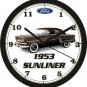 1954 FORD SUNLINER CONVERTIBLE WALL CLOCK-Choose 1 of 3
