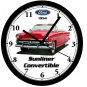 1954 FORD SUNLINER CONVERTIBLE WALL CLOCK-Choose 1 of 3