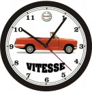 TRIUMPH VITESSE WALL CLOCK-FREE US SHIP!-NEW!
