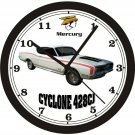 MERCURY CYCLONE 428CJ WALL CLOCK-FREE USA SHIP-Ford, Chevrolet, Dodge