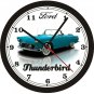 1956 FORD THUNDERBIRD WALL CLOCK-FREE USA SHIP!-Other Colors Available.