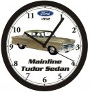 1952 FORD MAINLINE TUDOR SEDAN WALL CLOCK-Free USA Ship