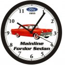 1955 FORD MAINLINE FORDOR SEDAN WALL CLOCK-Free USA Ship