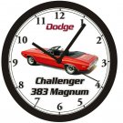 1971 DODGE CHALLENGER 383 MAGNUM WALL CLOCK-Free USA Ship-Plymouth