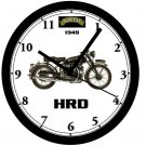 1949 VINCENT HRD CLASSIC MOTORCYCLE WALL CLOCK-Free USA Ship