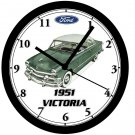 1951 FORD VICTORIA WALL CLOCK-Free USA Ship