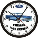 1958 FORD FAIRLANE CLUB VICTORIA WALL CLOCK-FREE USA SHIP!