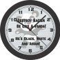 Destroy Racism Be Like A Panda Wall Clock-Free US Ship