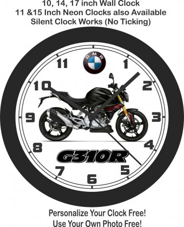 2020 BMW G310R Motorcycle Wall Clock-Free US Ship
