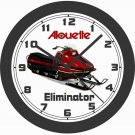 ALOUETTE ELIMINATOR SNOWMOBILE BIG 10, 14 or 17 INCH WALL CLOCK-FREE US SHIP